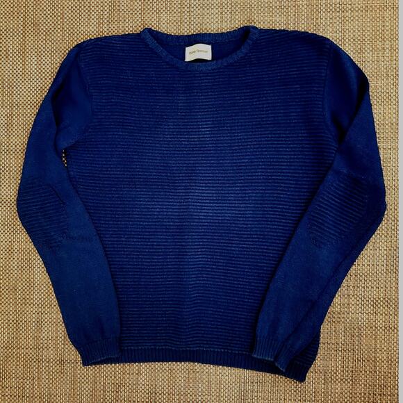 Oliver Spencer Other - OLIVER SPENCER 100% Cotton Crewneck Long Sleeve Pullover Fisherman Sweater M